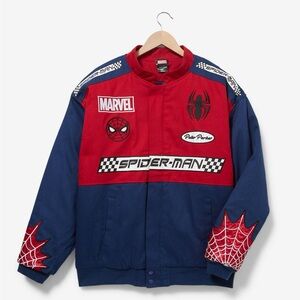 Marvel Spider-Man Racing Jacket - BoxLunch Exclusive, NWT, Size 2XL